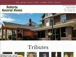 Sites similar to robertsfuneralhomelogan.com