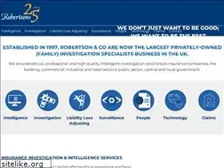 Sites similar to robertsonandco.com
