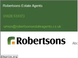 Sites similar to robertsonsestateagents.co.uk