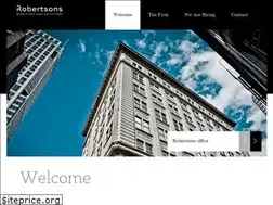 Sites similar to robertsonslaw.co.nz
