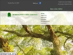 Sites similar to robertsonstreeservice.com