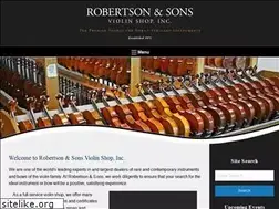 Sites similar to robertsonviolins.com