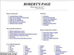Sites similar to robertspage.com