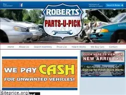 Sites similar to robertspartsupick.com
