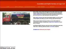 Sites similar to robertwaterssepticservice.com
