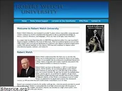 Sites similar to robertwelchuniversity.org