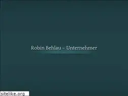 Sites similar to robinbehlau.de