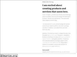 Sites similar to robindenhartog.com