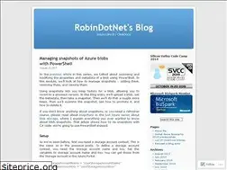 Sites similar to robindotnet.wordpress.com