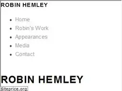 Sites similar to robinhemley.com