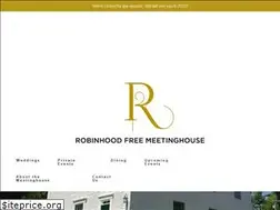 Sites similar to robinhoodfreemeetinghouse.com