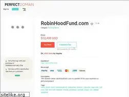 Sites similar to robinhoodfund.com