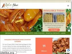 Sites similar to robinhowecatering.com