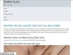 Sites similar to robinklagmakeupartist.com