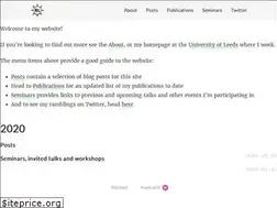 Sites similar to robinlovelace.net