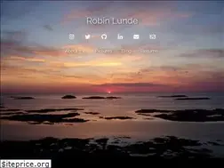 Sites similar to robinlunde.com