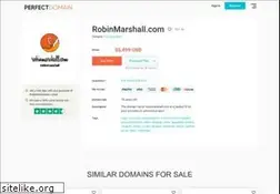 Sites similar to robinmarshall.com