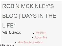 Sites similar to robinmckinleysblog.com