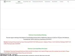 Sites similar to robinson-twp.org