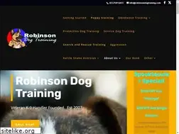 Sites similar to robinsondogtraining.com