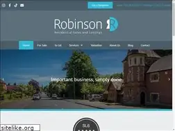 Sites similar to robinsonestateagents.co.uk