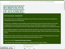 Sites similar to robinsons-of-aylesbury.co.uk