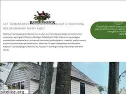 Sites similar to robinsonslandscaping.com