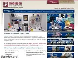 Sites similar to robinsontapeandlabelsouth.com
