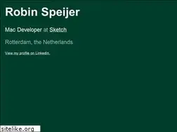 Sites similar to robinspeijer.nl