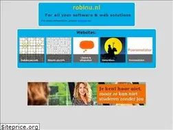 Sites similar to robinu.nl
