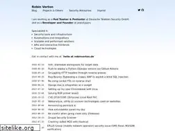 Sites similar to robinverton.de