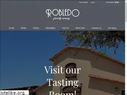 Sites similar to robledofamilywinery.com