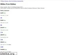 Sites similar to roblox-free-robux-rbx.blogspot.com