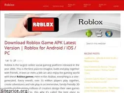 Sites similar to robloxapk.co