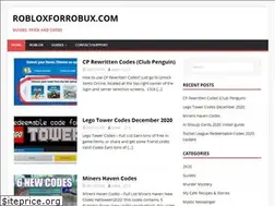 Sites similar to robloxforrobux.com
