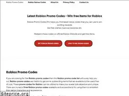 Sites similar to robloxpromocodespro.com