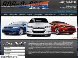 Sites similar to robnsonmotors.com