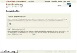 Sites similar to robobraille.org