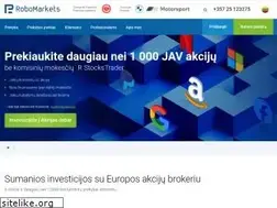 Sites similar to robomarkets.lt