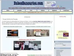Sites similar to robosbancarios.com