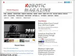 Sites similar to roboticmagazine.com