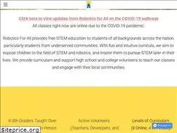 Sites similar to roboticsforall.net