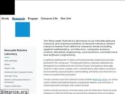 Sites similar to robots.newcastle.edu.au