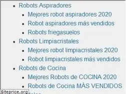 Sites similar to robotsdehogar.com