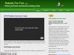 Sites similar to robotsforfun.com