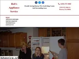 Sites similar to robsapplianceservice.com