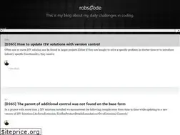 Sites similar to robscode.onl