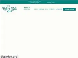 Sites similar to robsdeli.com