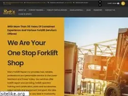 Sites similar to robsforklift.com