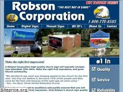 Sites similar to robsonchurchsigns.com